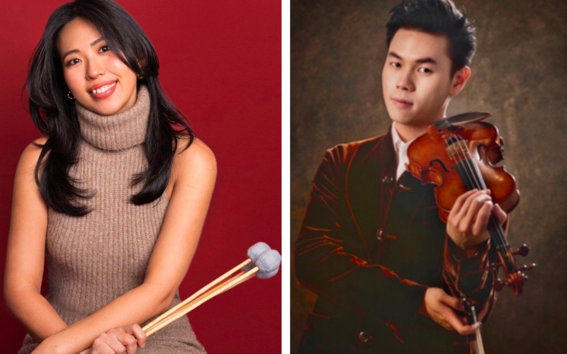 Tryon Concert Association to present marimba and violin duo